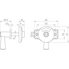 WC GARNITUUR 2661/4 BLISTER WC GARNITUUR 2661/4 BLISTER