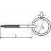 596-1070E / AANLEGRING 8X85 HOUTDR. VZ.