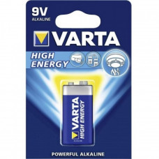 VARTA BATTERIJ ALKALINE HIGH E BLIS 6LR61 / 9V