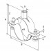 FISCHER FRSN 44-49 M8/M10 PIJPBEUGEL