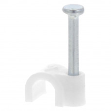 KABELCLIP ROND 4MM WIT (300)