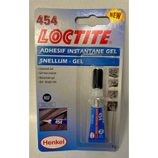 LOCTITE BLISTERVERPAKKING 454 SNELLYM GEL