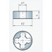 03709 HSS RONDE SNIJPLAAT M 2.2