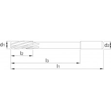 PHANTOM HSS MACHINERUIMER DIN 212 H7 17 MM 17 MM