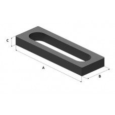 AANSLAG 150 MM, TBV LASTAFEL WELDKAR