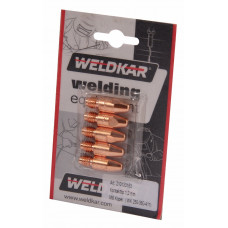 KONTAKTTIP L 30 - M8 KOPER 1.2 MM, PER 5 ST.