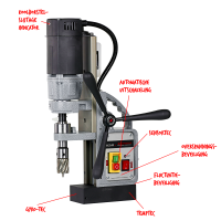 KERNBOORMACHINE MAGNETIC DRILLING MACHINE ø32 220V ECO.30S+ 220V