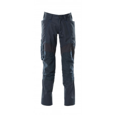 MASCOT® ACCELERATE BROEK MET KNIEZAKKEN DONKERMARINE MET STRETCH DELEN