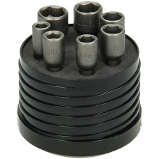 7-DELIGE SET DOPSLEUTELS MAGNETISCH
