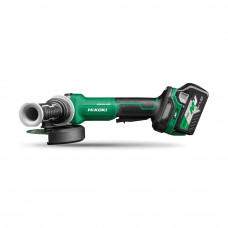 G3613DVF WQZ ACCU HAAKSE-SLIJPMACHINE 36V, 1500W, VARIABEL TOERENTAL, BL, 125MM, DODEMANSSCHAKELAAR, REM, MV, 2X MV-A [36V 2,5AH/18V 5,0AH] IN HSC II