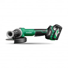 G3615DVF WQZ ACCU HAAKSE-SLIJPMACHINE 36V, 1500W, VARIABEL TOERENTAL, BL, 150MM, DODEMANSSCHAKELAAR, REM, 2X MV-A [36V 2,5AH/18V 5,0AH] IN HSC II