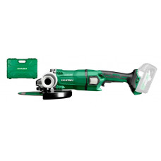 G3623DA W4Z ACCU HAAKSE-SLIJPMACHINE 36V, BL, 230MM, DODEMANSSCHAKELAAR, REM, MV, EXCLUSIVE IN KUNSTSTOF KOFFER