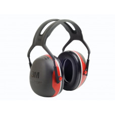 3M™ PELTOR™ GEHOORKAPPEN, 33 DB, ROOD, HOOFDBAND, X3A