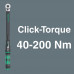 CLICK-TORQUE C 3 SET 1, 40-200 NM, 13-DELIG