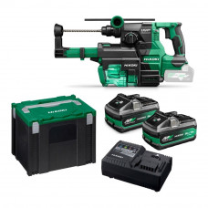 KSDH3628DA WV1Z ACCU BOOR-BREEKHAMER SDS PLUS 36V, BL, 3,2J, MV, RFC, 2X MV-B [36V 4,0AH/18V 8,0AH] IN HSC IV, INCL. STOFAFZUIGUNIT