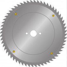 DES250-60T-30 CIRKELZAAGBLAD , D= 250