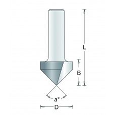 611-6 HM TCT V-GROEFFREES , D= 9,5, A= 60