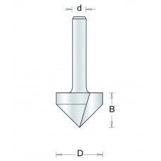 15-6HSS HSS V-GROEFFREES , D= 13,5