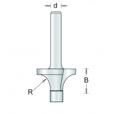 20-6HSS HSS AFRONDFREES , R= 6,3