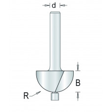 31-6HSS HSS HOLPROFIELFREES , R= 6,3