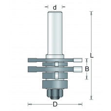 400-8 HM QUADRI PEN/GROEFFREESSET , D= 47,6