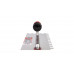 LIJMSPAAN ROESTVRIJ 28CM 12X12MM MET RUBIFLEX OPENGREEP