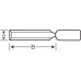 STEEKBEITEL 2-COMP 424P 6MM